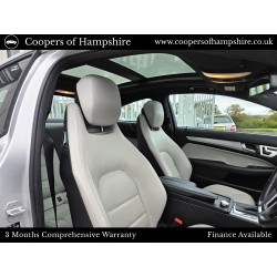 2011 Mercedes C250 CDI BlueEfficiency AMG Sport Premium Plus Coupe Automatic
