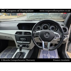 2011 Mercedes C250 CDI BlueEfficiency AMG Sport Premium Plus Coupe Automatic