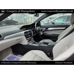 2011 Mercedes C250 CDI BlueEfficiency AMG Sport Premium Plus Coupe Automatic