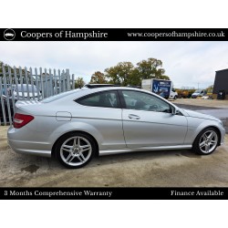 2011 Mercedes C250 CDI BlueEfficiency AMG Sport Premium Plus Coupe Automatic