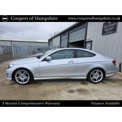 2011 Mercedes C250 CDI BlueEfficiency AMG Sport Premium Plus Coupe Automatic