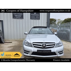 2011 Mercedes C250 CDI BlueEfficiency AMG Sport Premium Plus Coupe Automatic
