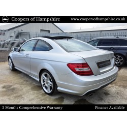 2011 Mercedes C250 CDI BlueEfficiency AMG Sport Premium Plus Coupe Automatic