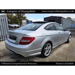 2011 Mercedes C250 CDI BlueEfficiency AMG Sport Premium Plus Coupe Automatic