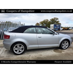 2008 Audi A3 Sport 1.8 TFSI Convertible Automatic (ULEZ Compliant)