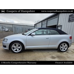 2008 Audi A3 Sport 1.8 TFSI Convertible Automatic (ULEZ Compliant)