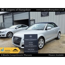 2008 Audi A3 Sport 1.8 TFSI Convertible Automatic (ULEZ Compliant)