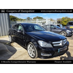 2012 Mercedes C220 CDI BlueEfficiency AMG Sport Coupe Automatic