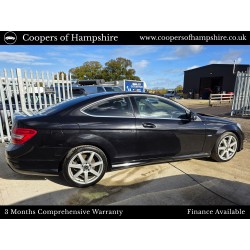 2012 Mercedes C220 CDI BlueEfficiency AMG Sport Coupe Automatic