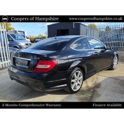 2012 Mercedes C220 CDI BlueEfficiency AMG Sport Coupe Automatic