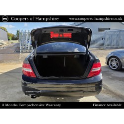 2012 Mercedes C220 CDI BlueEfficiency AMG Sport Coupe Automatic