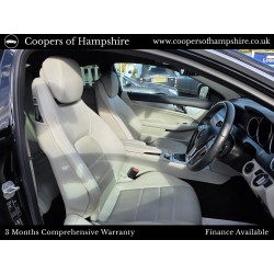 2012 Mercedes C220 CDI BlueEfficiency AMG Sport Coupe Automatic