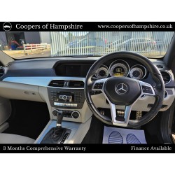 2012 Mercedes C220 CDI BlueEfficiency AMG Sport Coupe Automatic