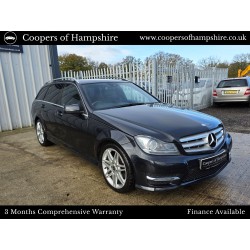 2013 Mercedes C220 CDI AMG Sport Plus Estate Automatic