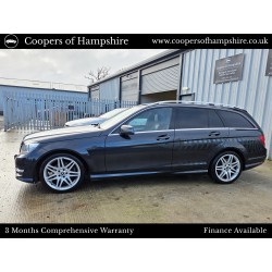 2013 Mercedes C220 CDI AMG Sport Plus Estate Automatic