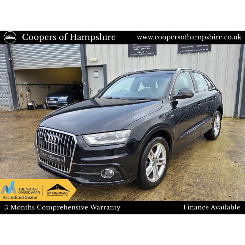 2012 Audi Q3 2.0 TDI 177 Quattro S-Line S-Tronic Automatic