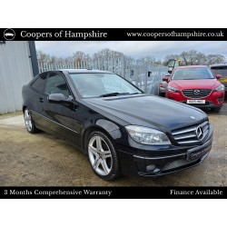 2008 Mercedes CLC 220 CDI AMG Sport Coupe Automatic with Glass Panoramic Roof