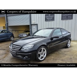 2008 Mercedes CLC 220 CDI AMG Sport Coupe Automatic with Glass Panoramic Roof
