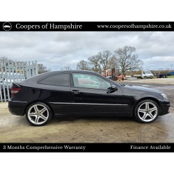 2008 Mercedes CLC 220 CDI AMG Sport Coupe Automatic with Glass Panoramic Roof