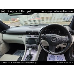 2008 Mercedes CLC 220 CDI AMG Sport Coupe Automatic with Glass Panoramic Roof