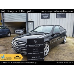 2008 Mercedes CLC 220 CDI AMG Sport Coupe Automatic with Glass Panoramic Roof