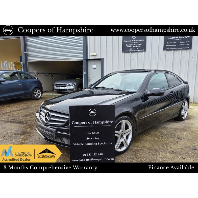 2008 Mercedes CLC 220 CDI AMG Sport Coupe Automatic with Glass Panoramic Roof