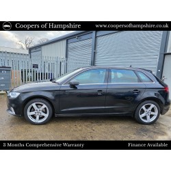 2017 Audi A3 2.0 TDI Sport Sportback S-Tronic Automatic (ULEZ Compliant)
