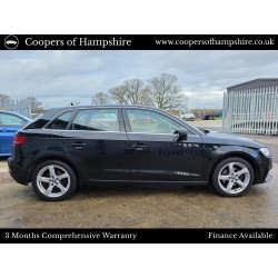 2017 Audi A3 2.0 TDI Sport Sportback S-Tronic Automatic (ULEZ Compliant)
