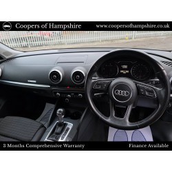 2017 Audi A3 2.0 TDI Sport Sportback S-Tronic Automatic (ULEZ Compliant)