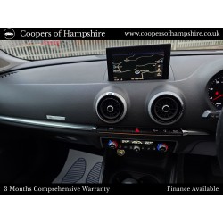 2017 Audi A3 2.0 TDI Sport Sportback S-Tronic Automatic (ULEZ Compliant)