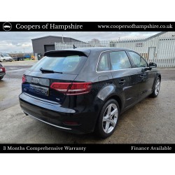 2017 Audi A3 2.0 TDI Sport Sportback S-Tronic Automatic (ULEZ Compliant)