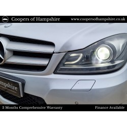 2012 Mercedes C250 1.8 CGI Petrol BlueEfficiency AMG Sport Coupe Automatic (ULEZ COMPLIANT)