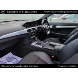 2012 Mercedes C250 1.8 CGI Petrol BlueEfficiency AMG Sport Coupe Automatic (ULEZ COMPLIANT)