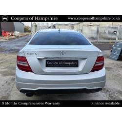 2012 Mercedes C250 1.8 CGI Petrol BlueEfficiency AMG Sport Coupe Automatic (ULEZ COMPLIANT)