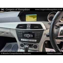 2012 Mercedes C220 CDI BlueEfficiency AMG Sport Coupe Automatic
