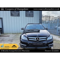 2012 Mercedes C220 CDI BlueEfficiency AMG Sport Coupe Automatic