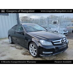 2012 Mercedes C220 CDI BlueEfficiency AMG Sport Coupe Automatic