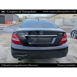 2012 Mercedes C220 CDI BlueEfficiency AMG Sport Coupe Automatic