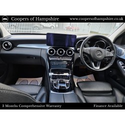 2016 C350e 2.0 Sport Premium Plus Plug-In Hyrbid Estate Automatic (ULEZ Compliant) with Glass Opening Panoramic Roof