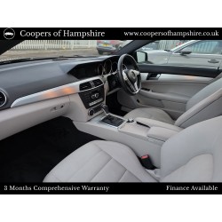 2012 Mercedes C220 CDI BlueEfficiency AMG Sport Coupe Automatic