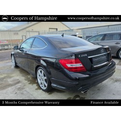 2012 Mercedes C220 CDI BlueEfficiency AMG Sport Coupe Automatic