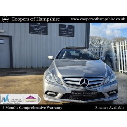 2010 Mercedes E350 CDI Sport Coupe Automatic -- UNDERGOING PREPARATION --