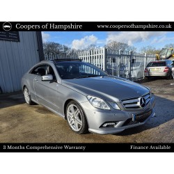2010 Mercedes E350 CDI Sport Coupe Automatic -- UNDERGOING PREPARATION --