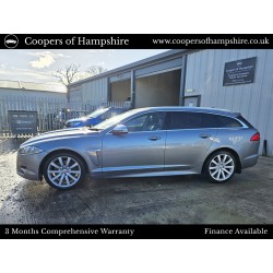 2012 Jaguar XF 3.0 TDV6 Portfolio Sportbrake Estate Automatic Facelift