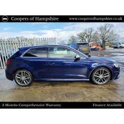 2014 Audi S3 Quattro 2.0 TFSI 300 S-T Hatchback Automatic (ULEZ Compliant)