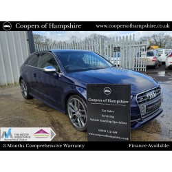 2014 Audi S3 Quattro 2.0 TFSI 300 S-T Hatchback Automatic (ULEZ Compliant)