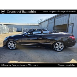 2013 Mercedes E350 CDI AMG Sport Convertible Automatic