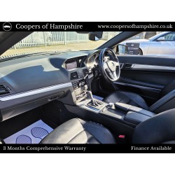 2013 Mercedes E350 CDI AMG Sport Convertible Automatic