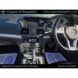 2013 Mercedes E350 CDI AMG Sport Convertible Automatic