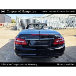 2013 Mercedes E350 CDI AMG Sport Convertible Automatic